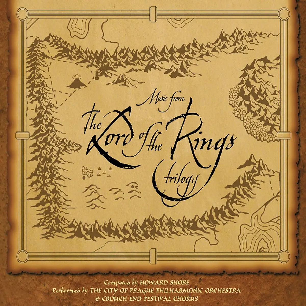 Music from The Lord of the Rings Trilogy album cover